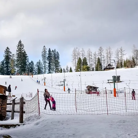 U Justynki 20 Metrow Od Wyciagu Ciche Małe