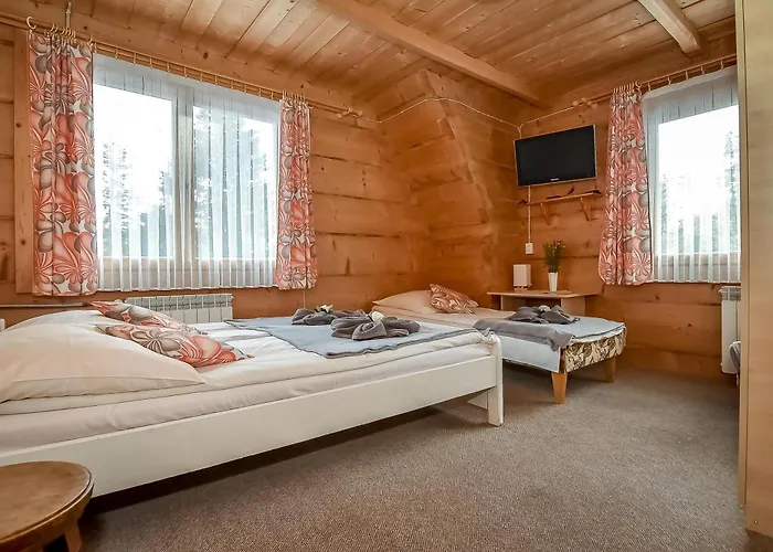 Alojamento de Acomodação e Pequeno-almoço U Justynki 20 Metrów Od Wyciągu Orczykowego Ciche Małe