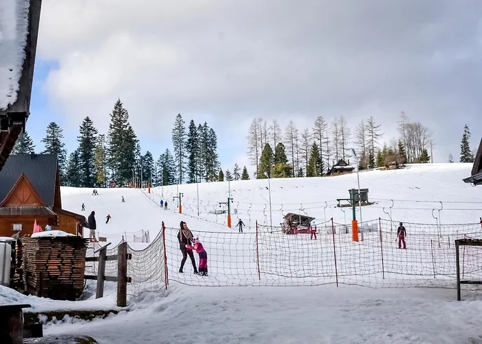 U Justynki 20 Metrów Od Wyciągu Orczykowego Ciche Małe